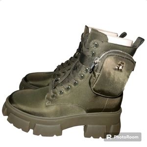 Steve Madden Thora Combat Boots Size 11